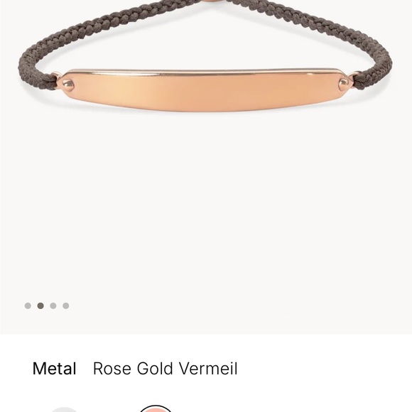 NWT Kendra Scott Mattie Bar Cord Bracelet - Picture 3 of 12